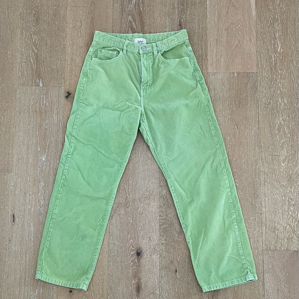 Urban Outfitters BDG Green Corduroy Women’s Pants